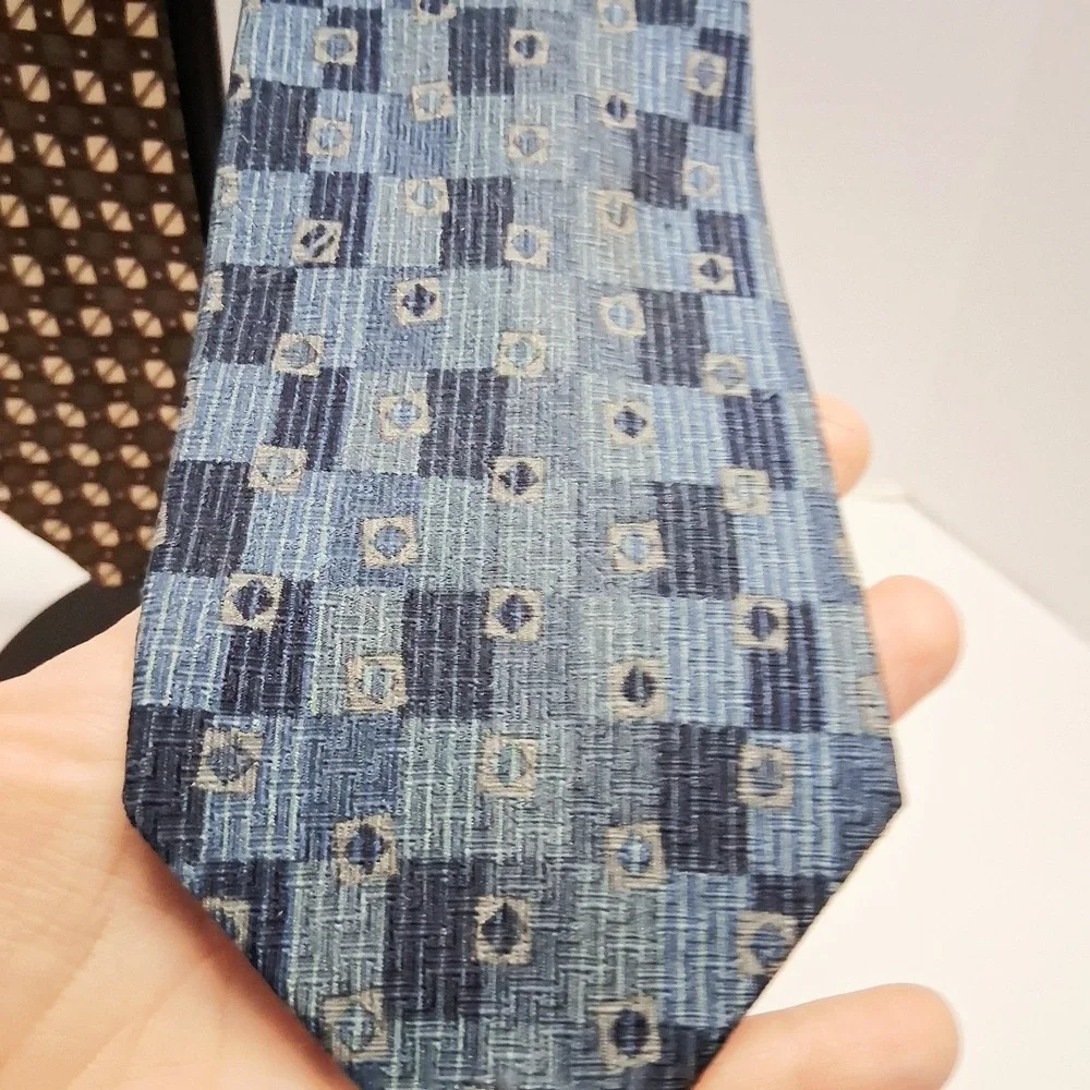 Today's Man Vintage Lot Of Men's Silk Neckties Made In Italy Wide 58-59 In Long